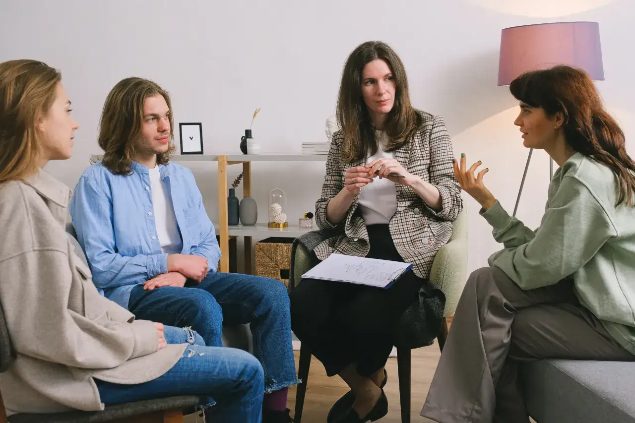 psychoterapia, spotkanie z terapeutą, wsparcie psychologiczne