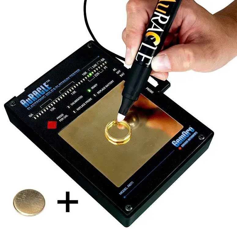 Domowe testy na złoto, magnes, lupa, dźwięk