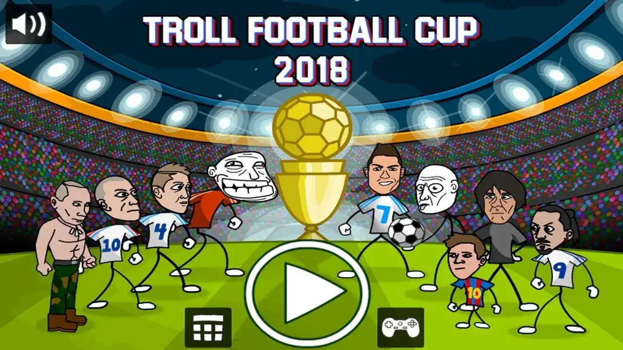 Troll Football aukcja kompletny zestaw
