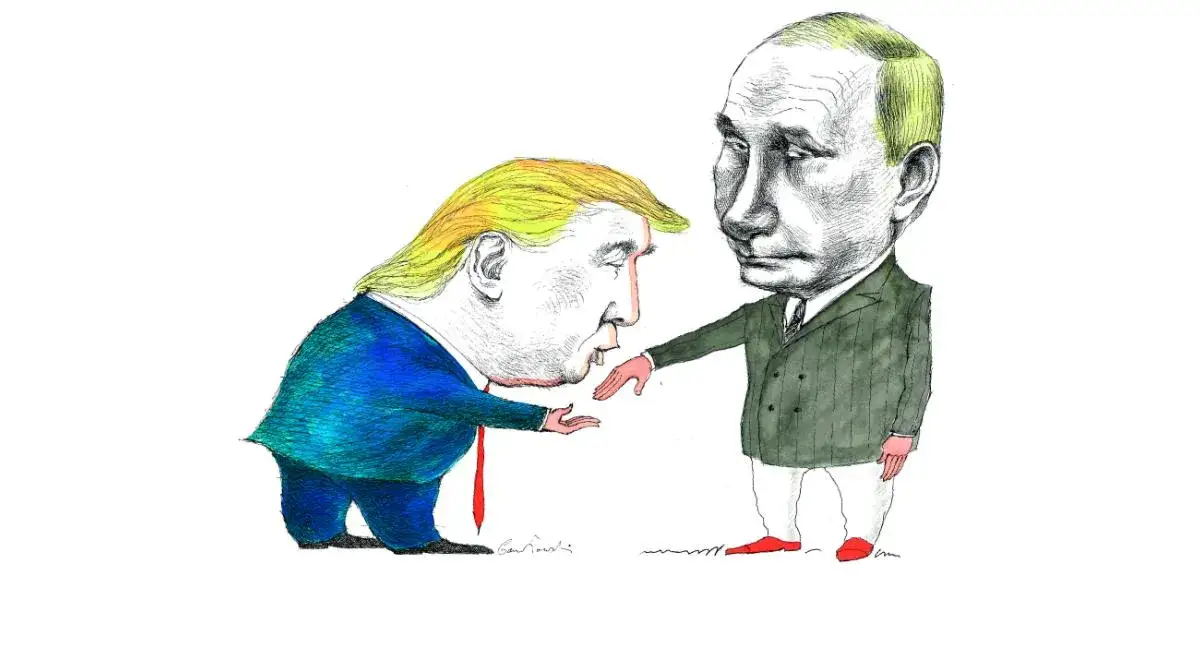 śmieszne karykatury putina