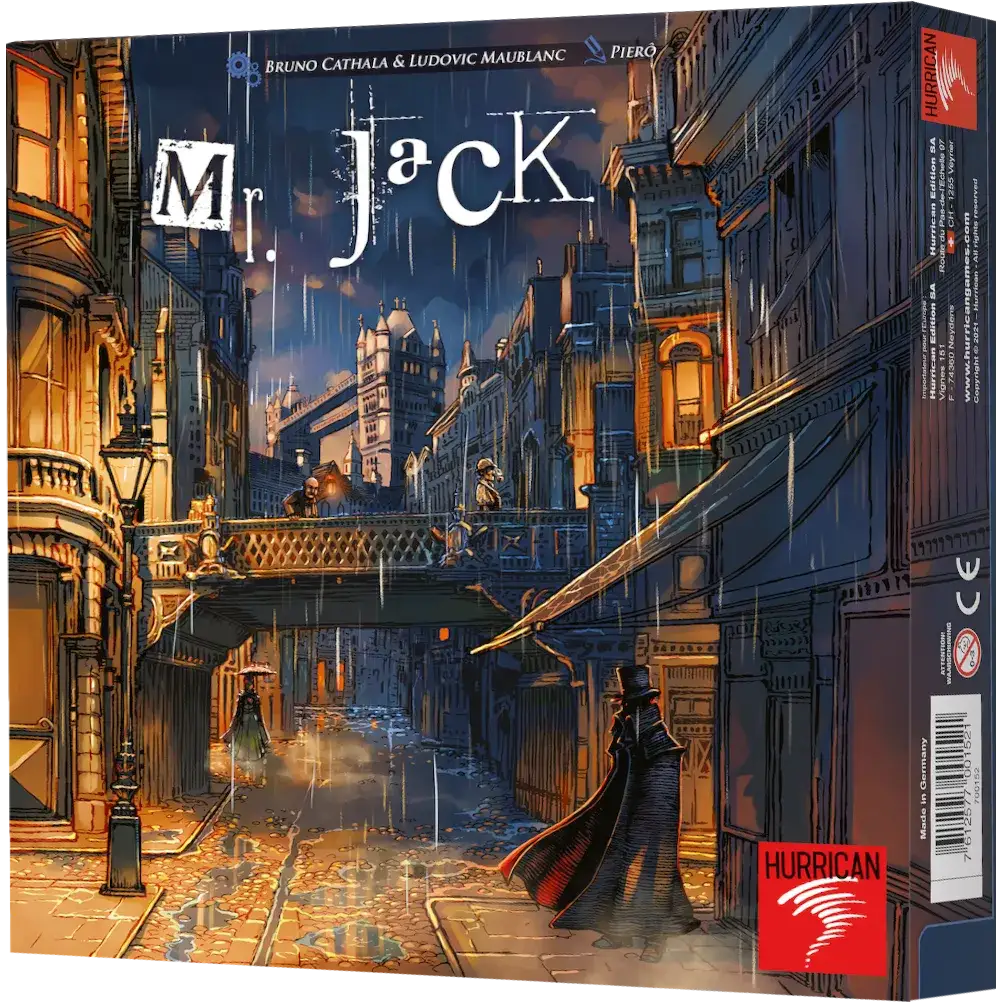 Zdjęcie Mr Jack gra planszowa – odkryj tajemnice i strategie rozgrywki