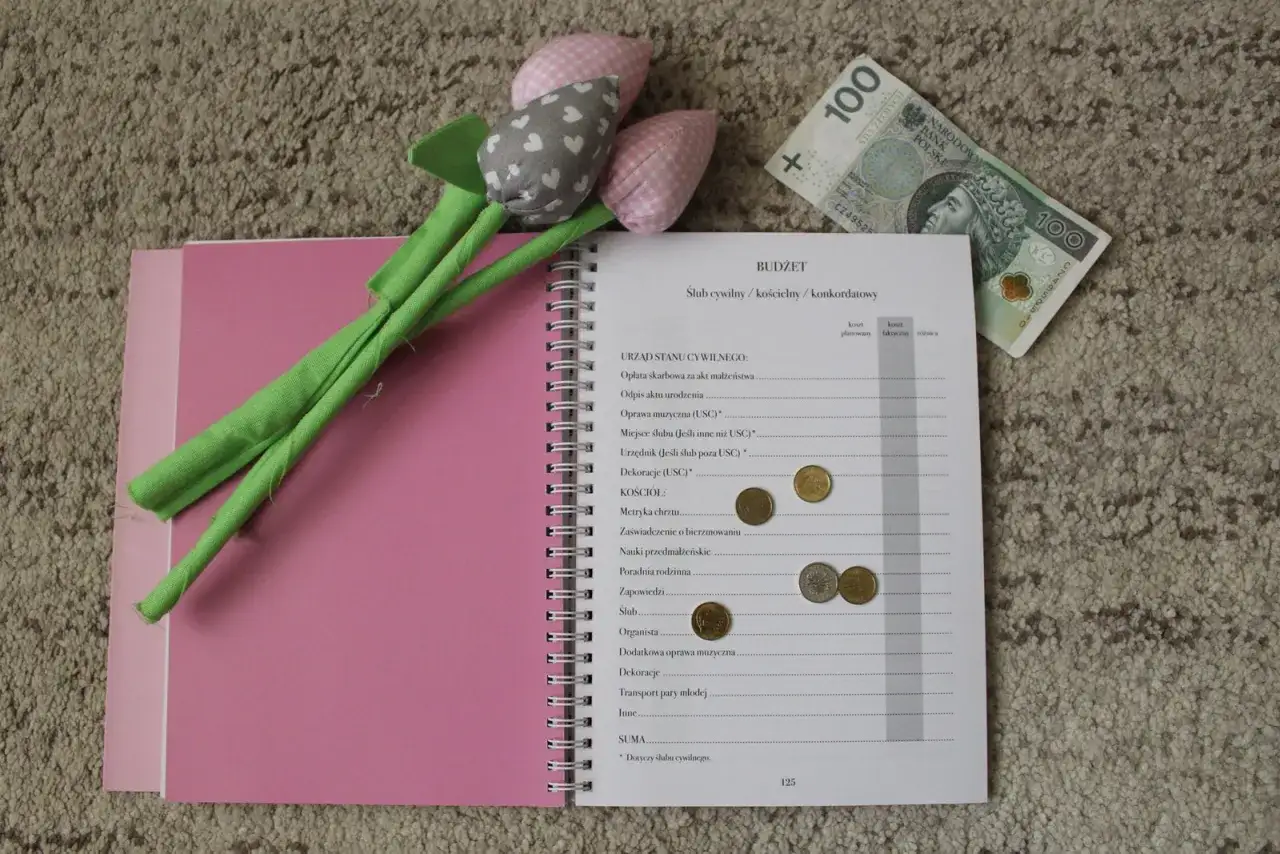 kalkulator ślubny, pieniądze na ślub kościelny