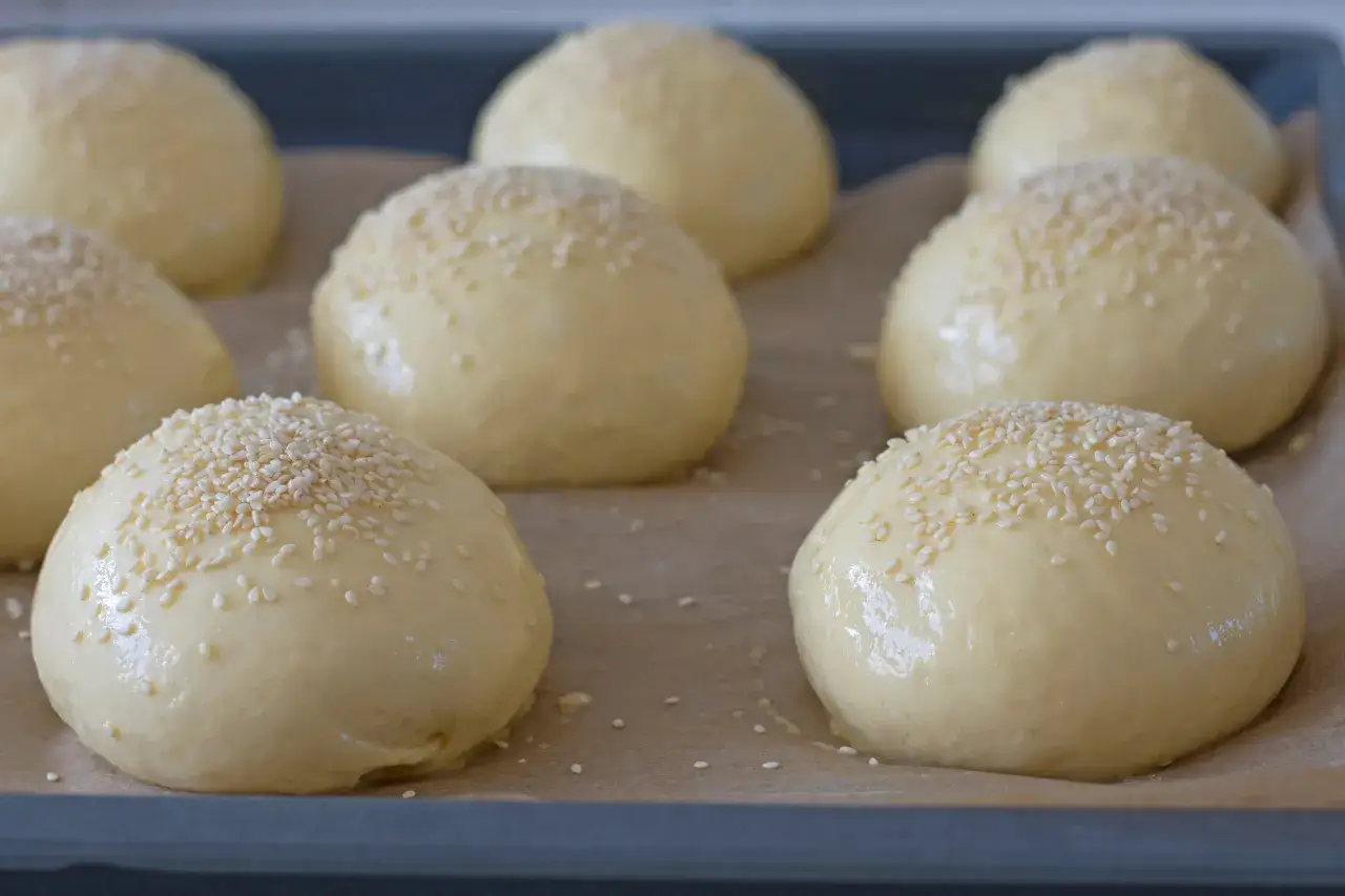 problemy z ciastem na bułki hamburgerowe