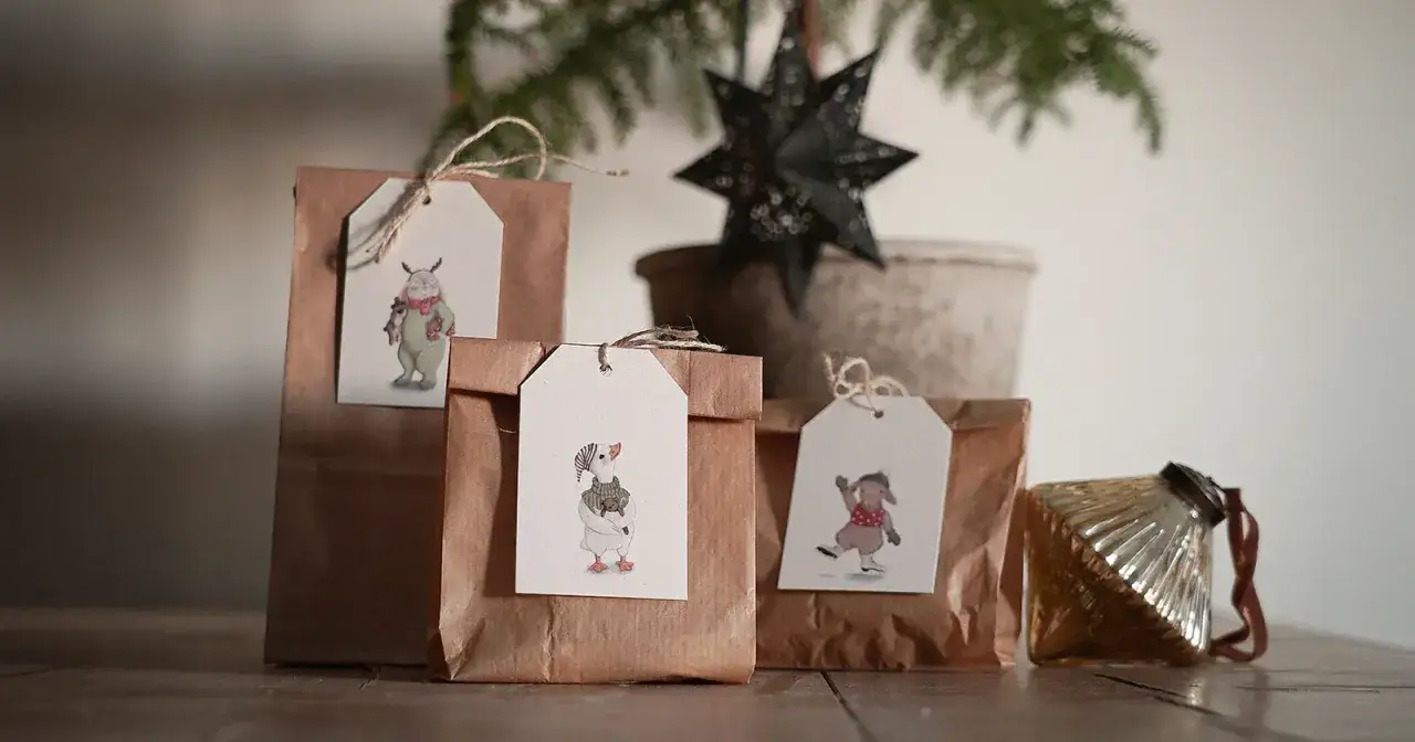 ekologiczne pakowanie prezent&oacute;w diy