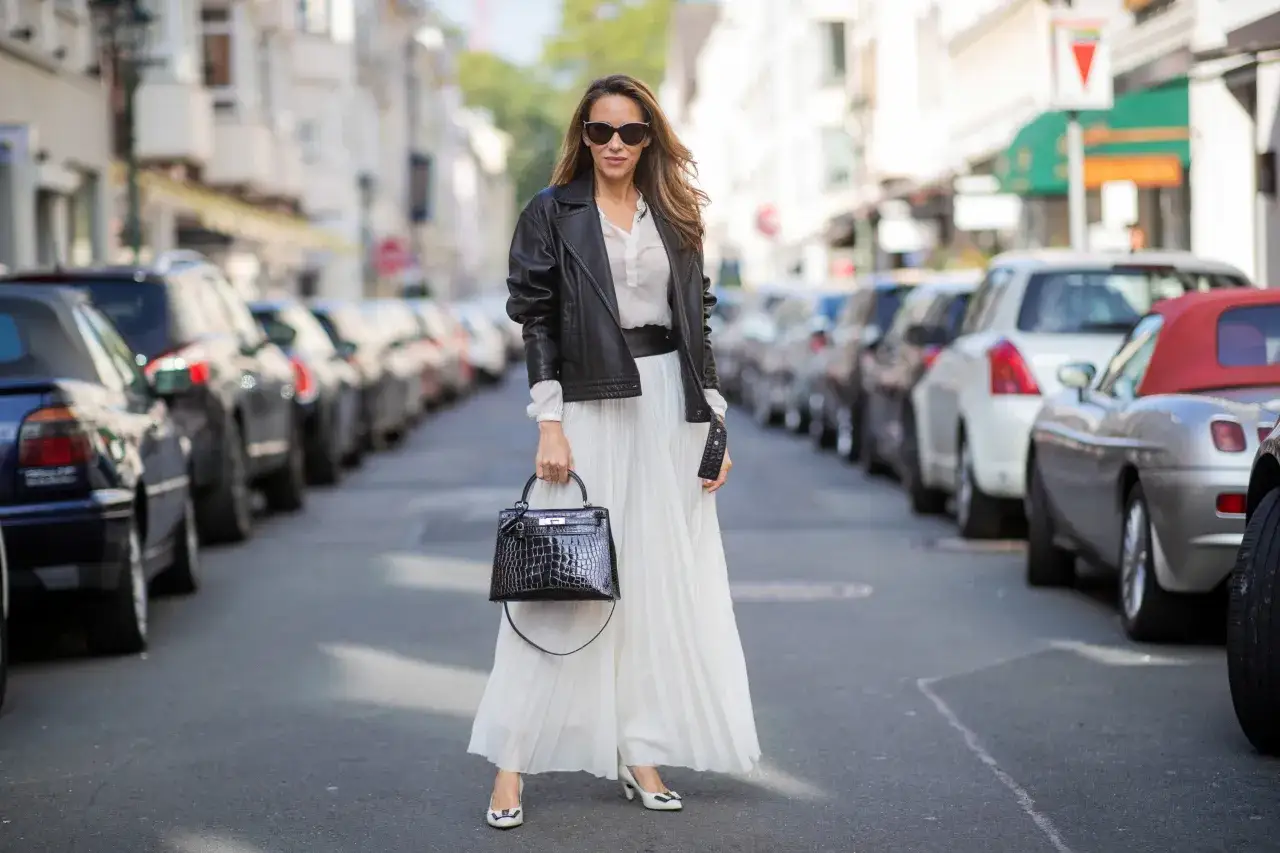 Plisowana sp&oacute;dnica stylizacje eleganckie wesele