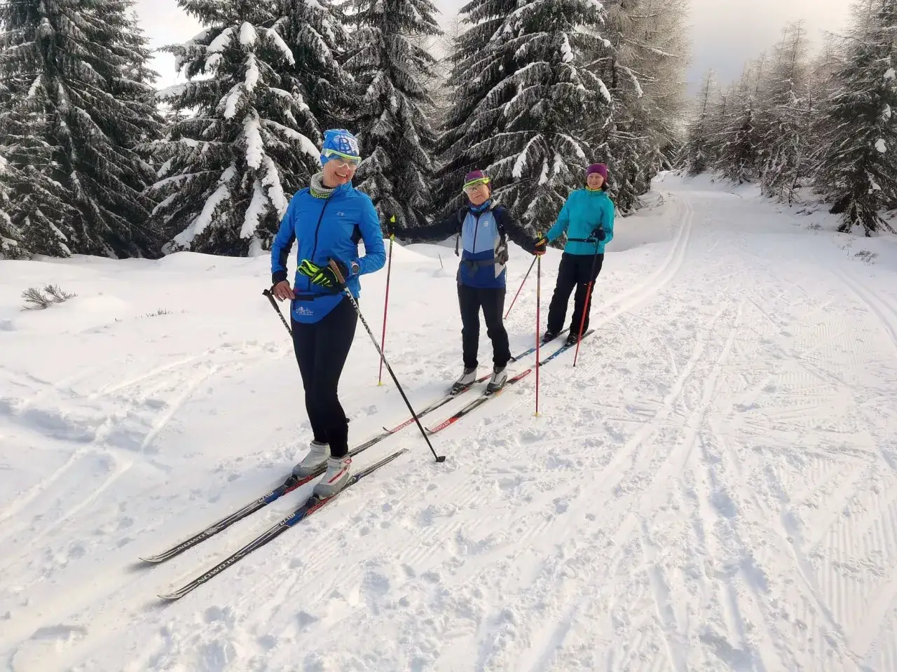 narty biegowe Jakuszyce zima