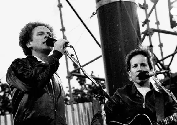 Simon & Garfunkel młodzi lata 60
