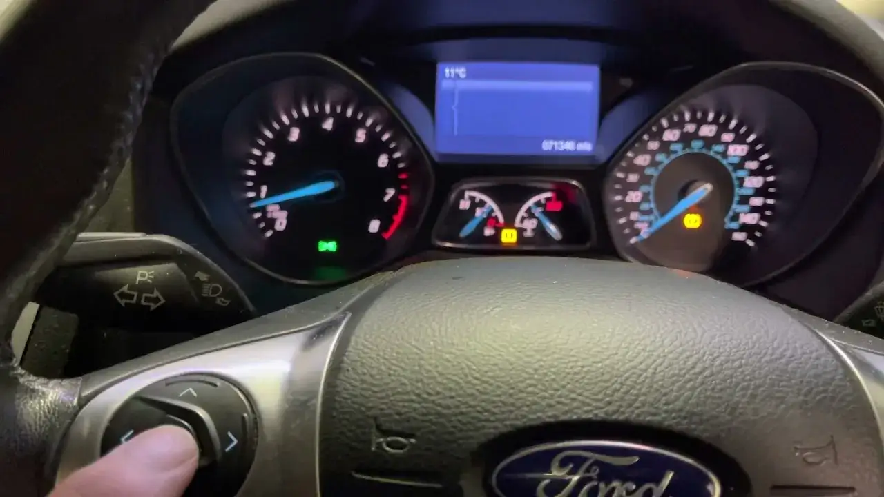 Panel sterowania Ford Focus MK3 TPMS reset