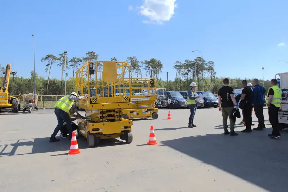 egzamin UDT na podesty ruchome