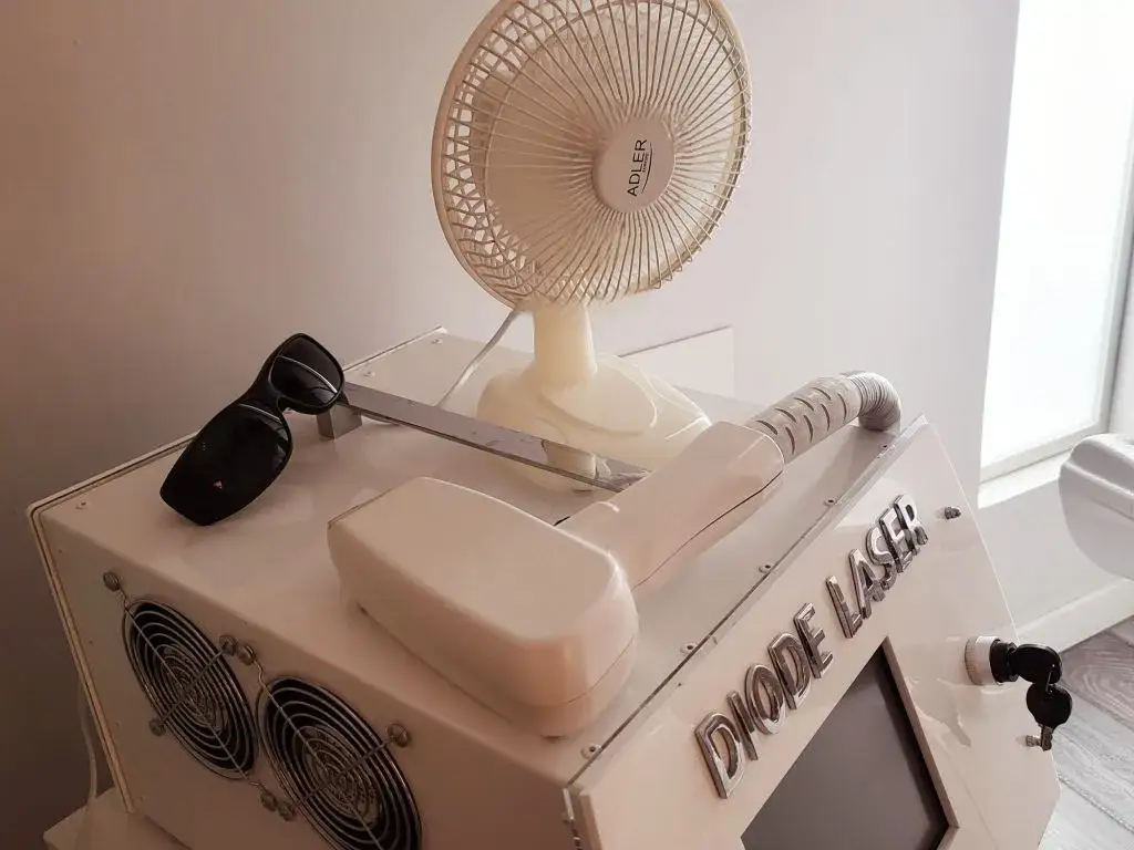 Systemy chłodzące w depilacji laserowej