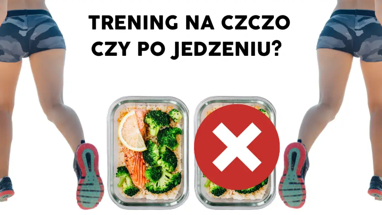 infografika por&oacute;wnująca trening na czczo i po śniadaniu