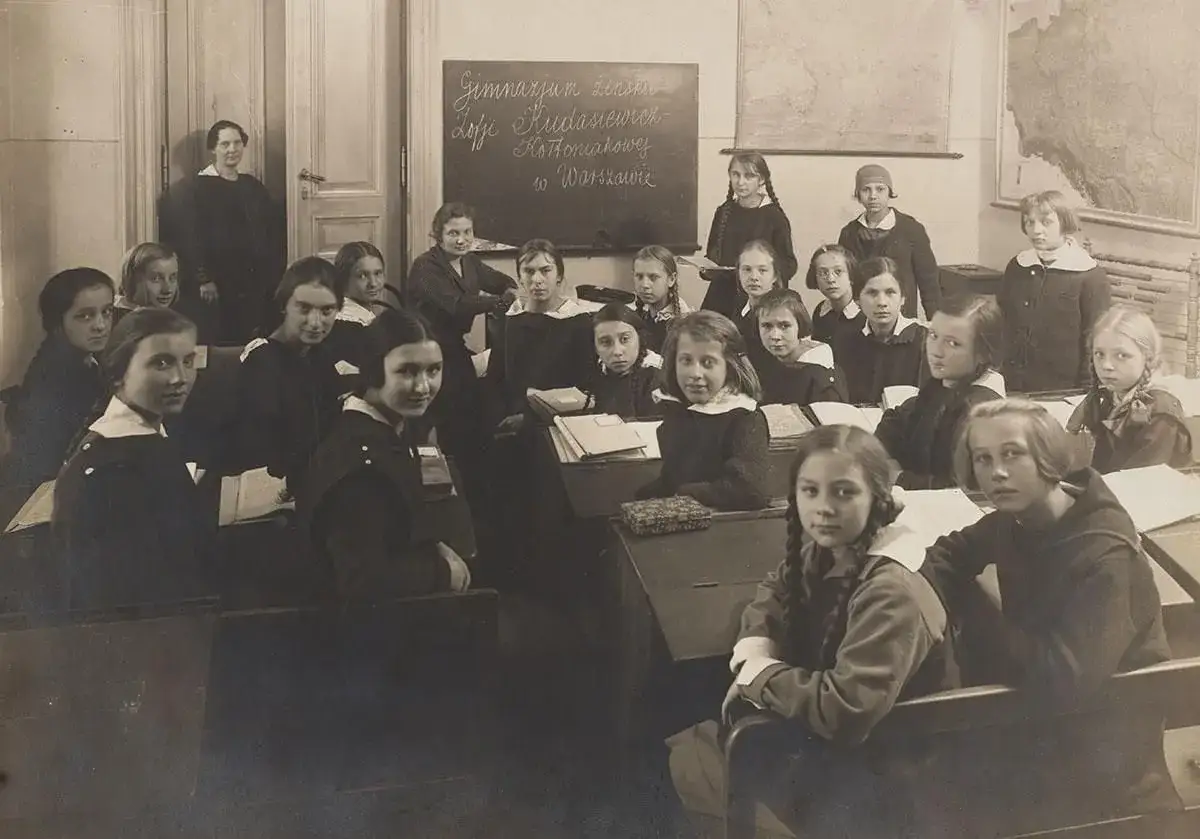 Dziewczęta na pensji XIX wiek