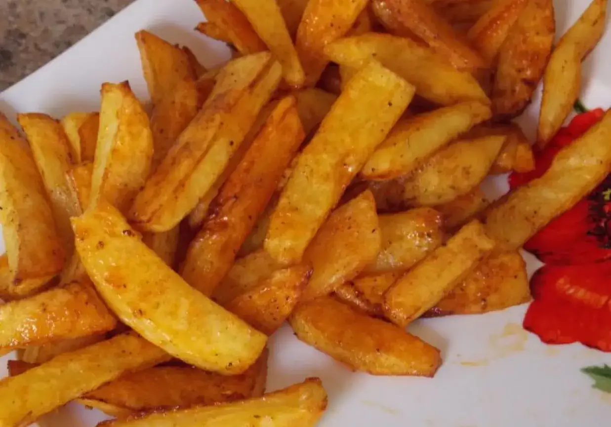 frytki z piekarnika zdrowe chrupiące