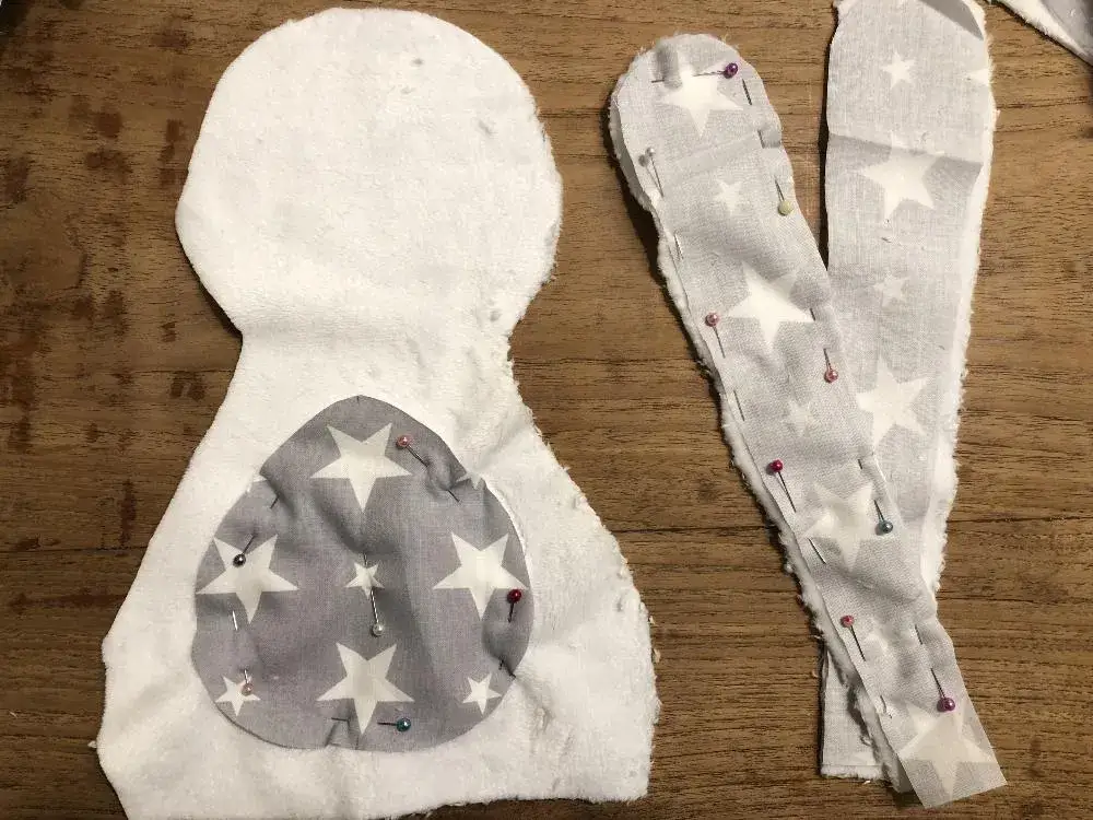 prosta przytulanka kr&oacute;liczek diy wz&oacute;r