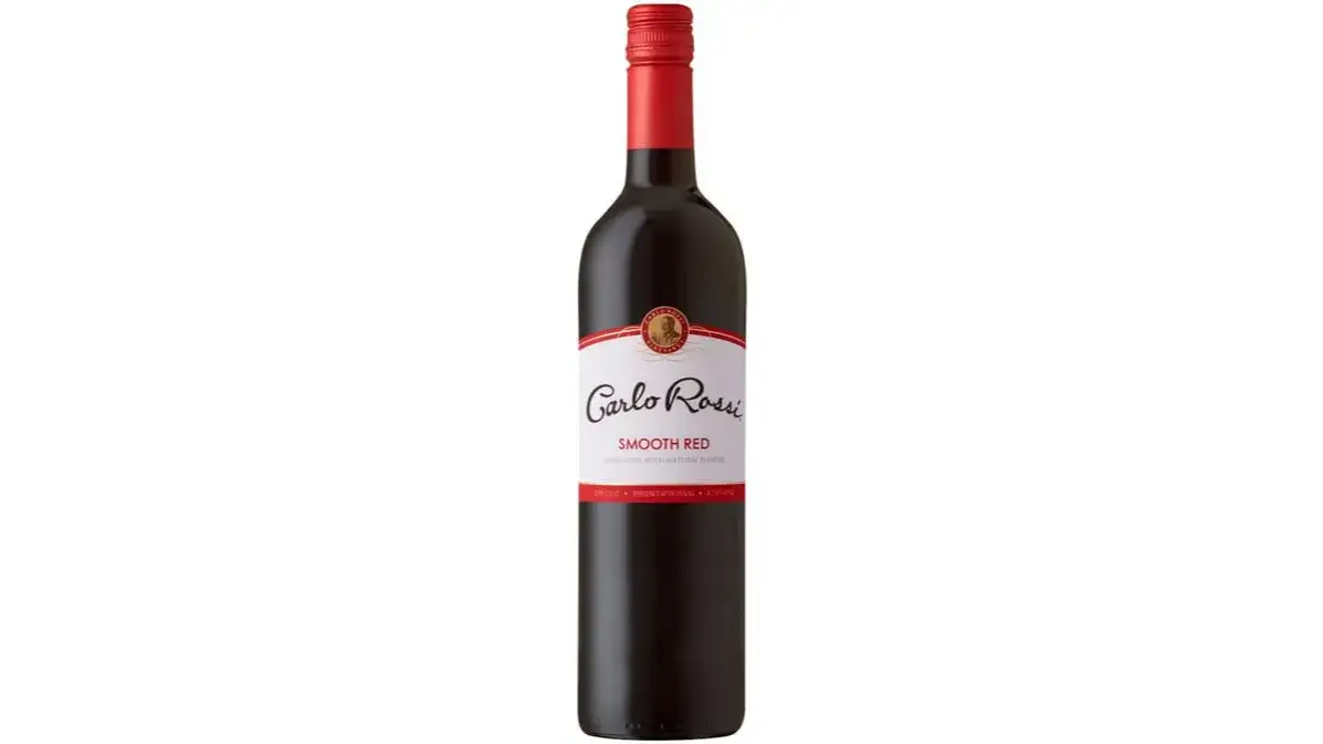 Carlo Rossi Sweet Red i California Red butelki