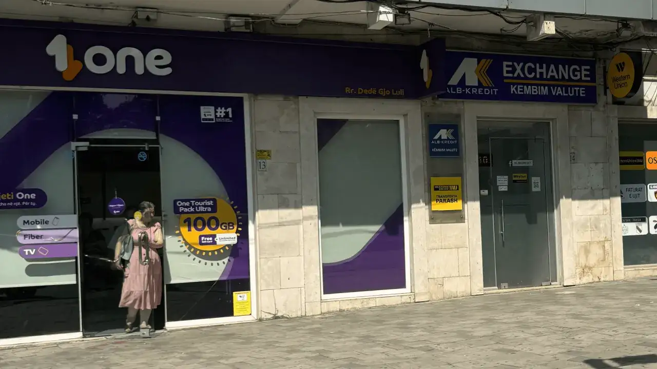 bankomat w Albanii