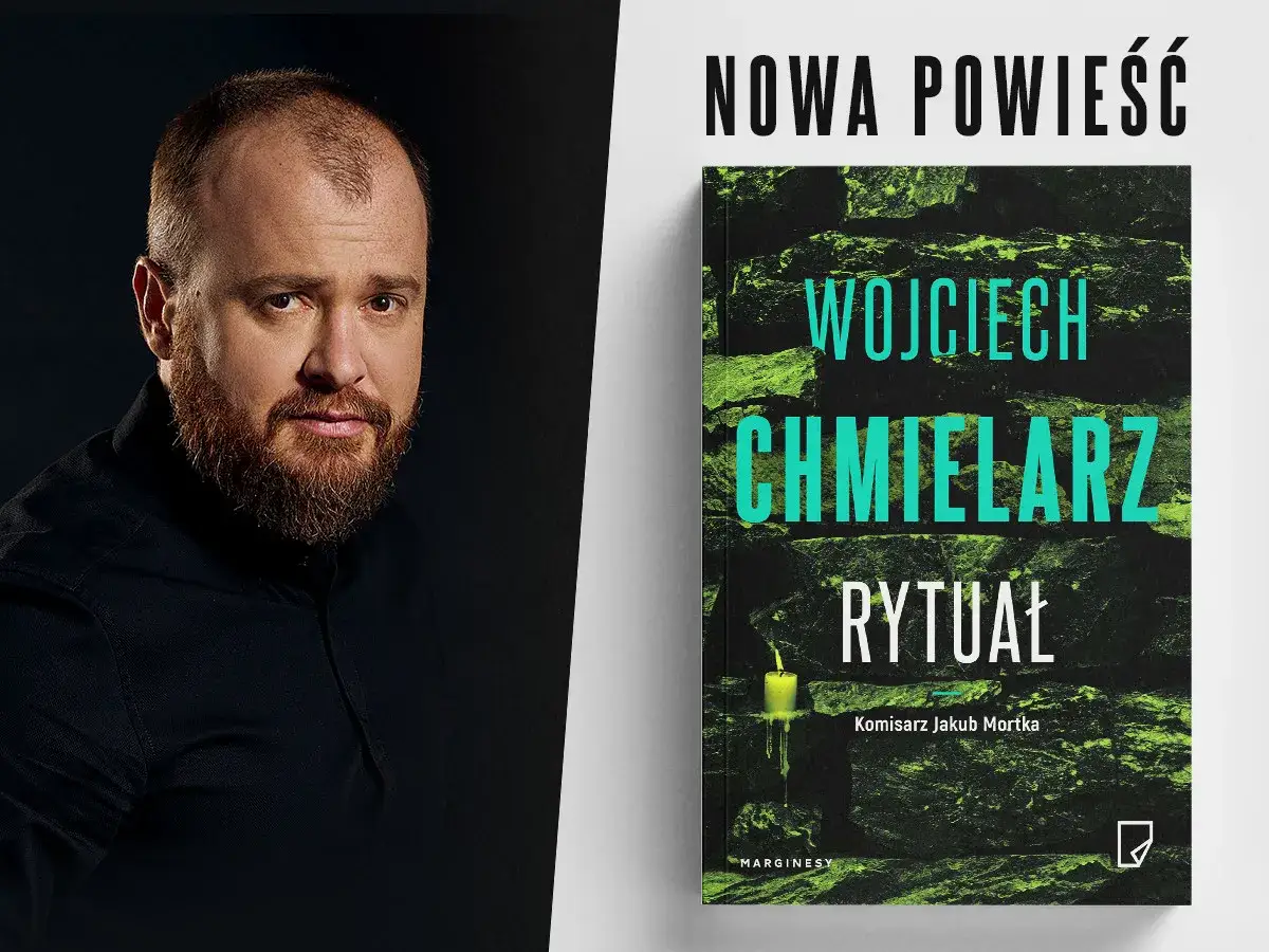 Wojciech Chmielarz, autor kryminałów, prezentuje swoją nową powieść 