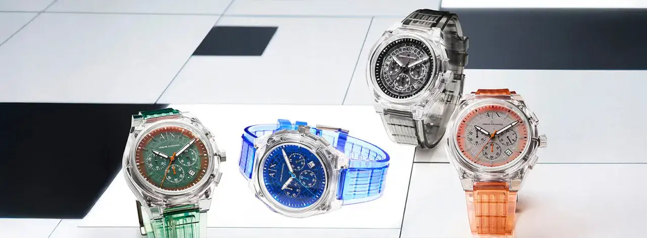 zegarki męskie Emporio Armani i Armani Exchange porównanie