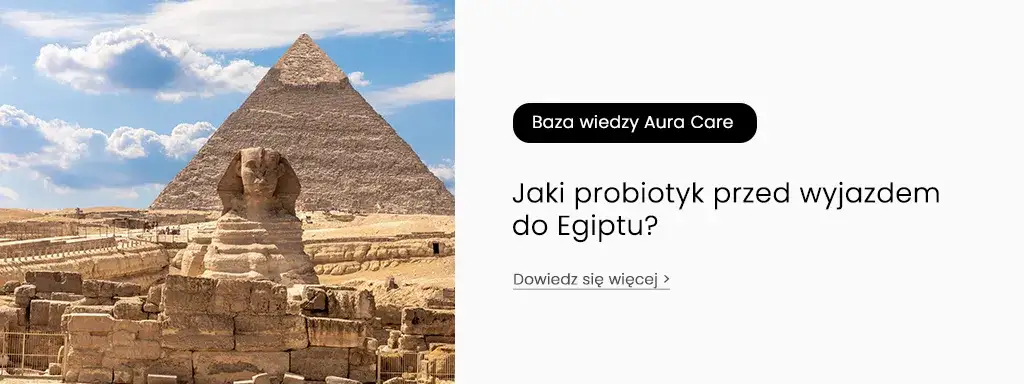 Apteczka podr&oacute;żna do Egiptu probiotyki