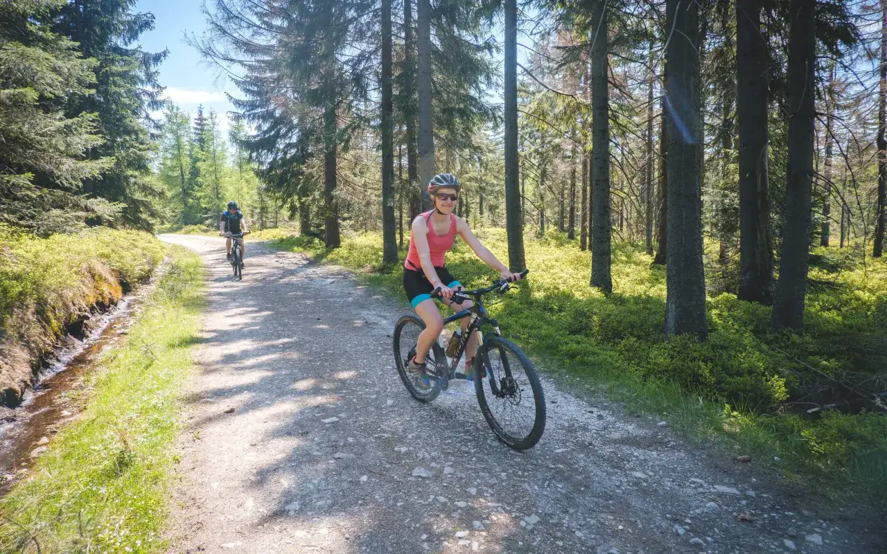 G&oacute;ry Izerskie szlaki piesze rowerowe