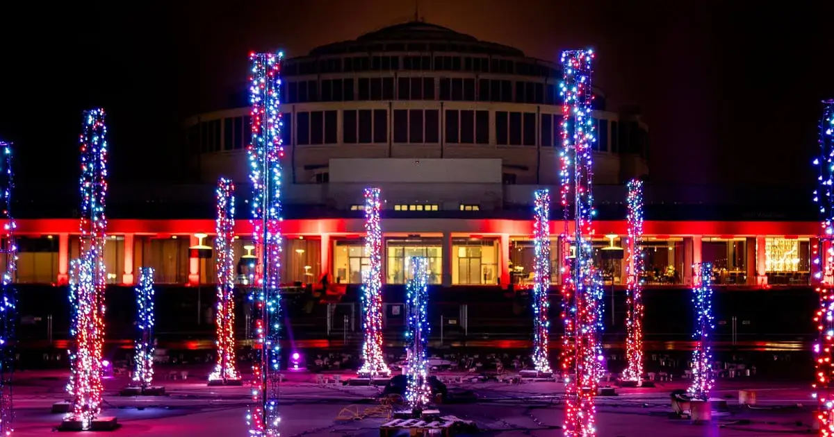 Wrocław Pergola Fontanna Multimedialna dzieci