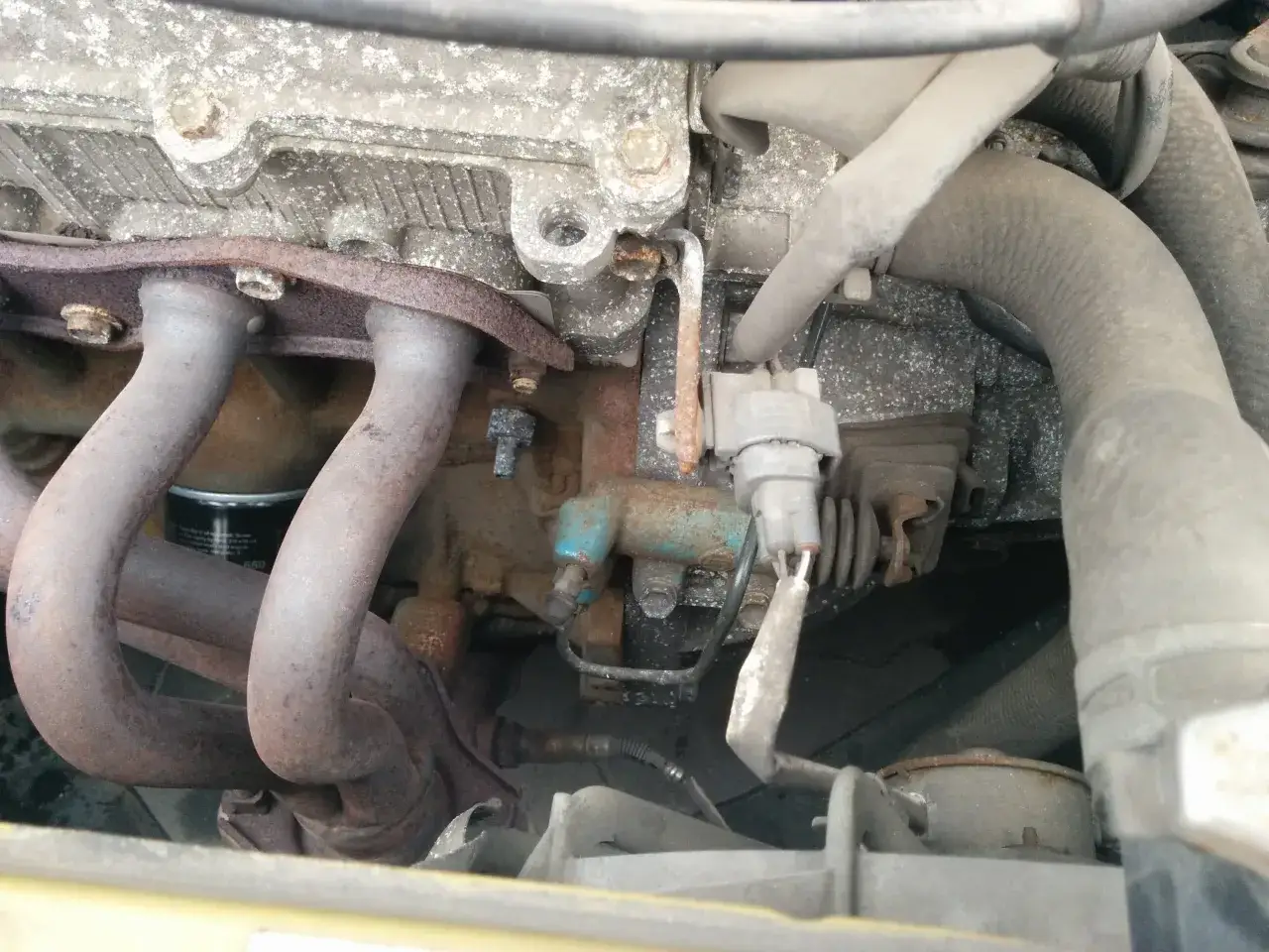 sonda lambda toyota yaris 1.0 lokalizacja