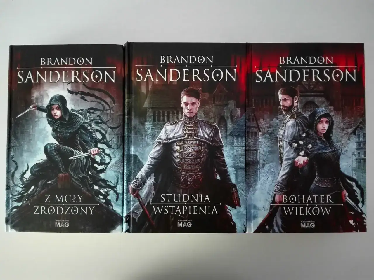 Kolekcja książek Brandona Sandersona: 