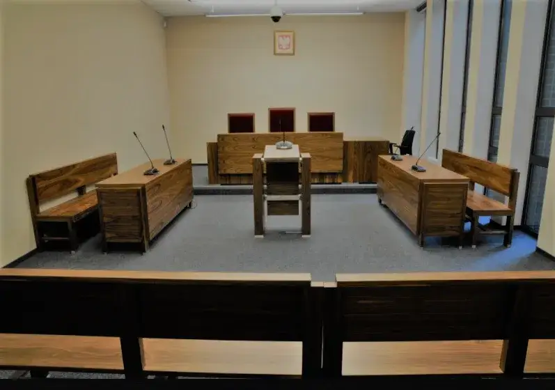 sala sądowa w Polsce