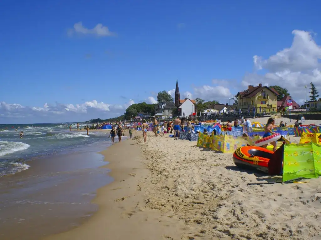 Spacer plażą Sarbinowo Mielno