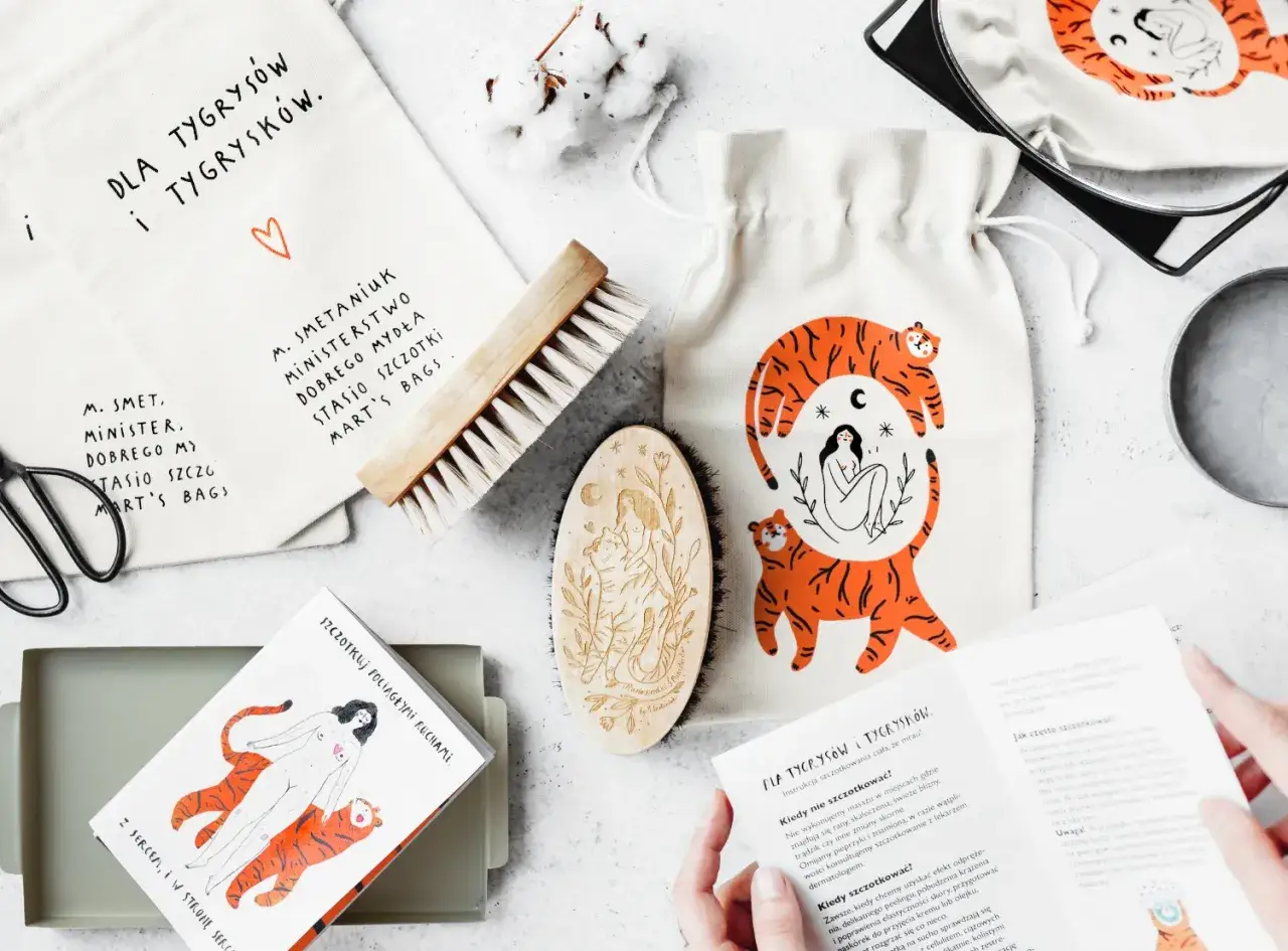 szczotka sensoryczna do masażu