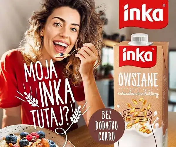 Napój owsiany Inka do kawy i w przepisach kulinarnych