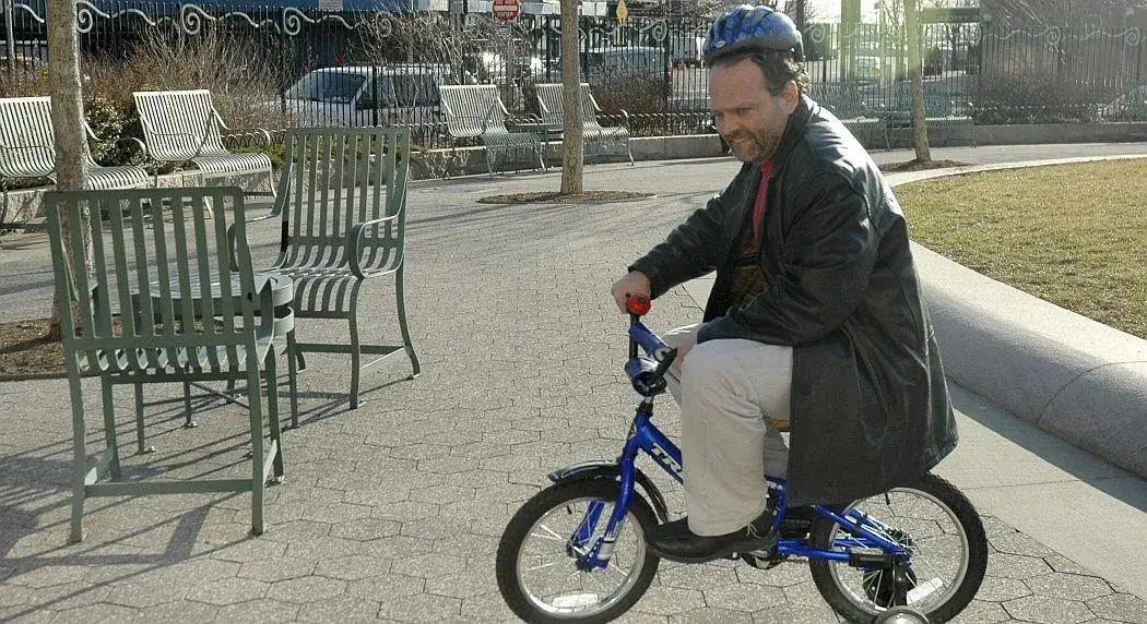 Błędy w rysowaniu rowerzysty i roweru