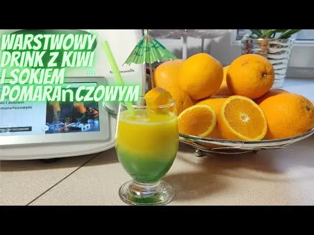 drink warstwowy z kiwi