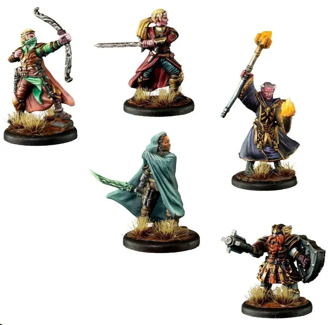 zestaw startowy farb do figurek