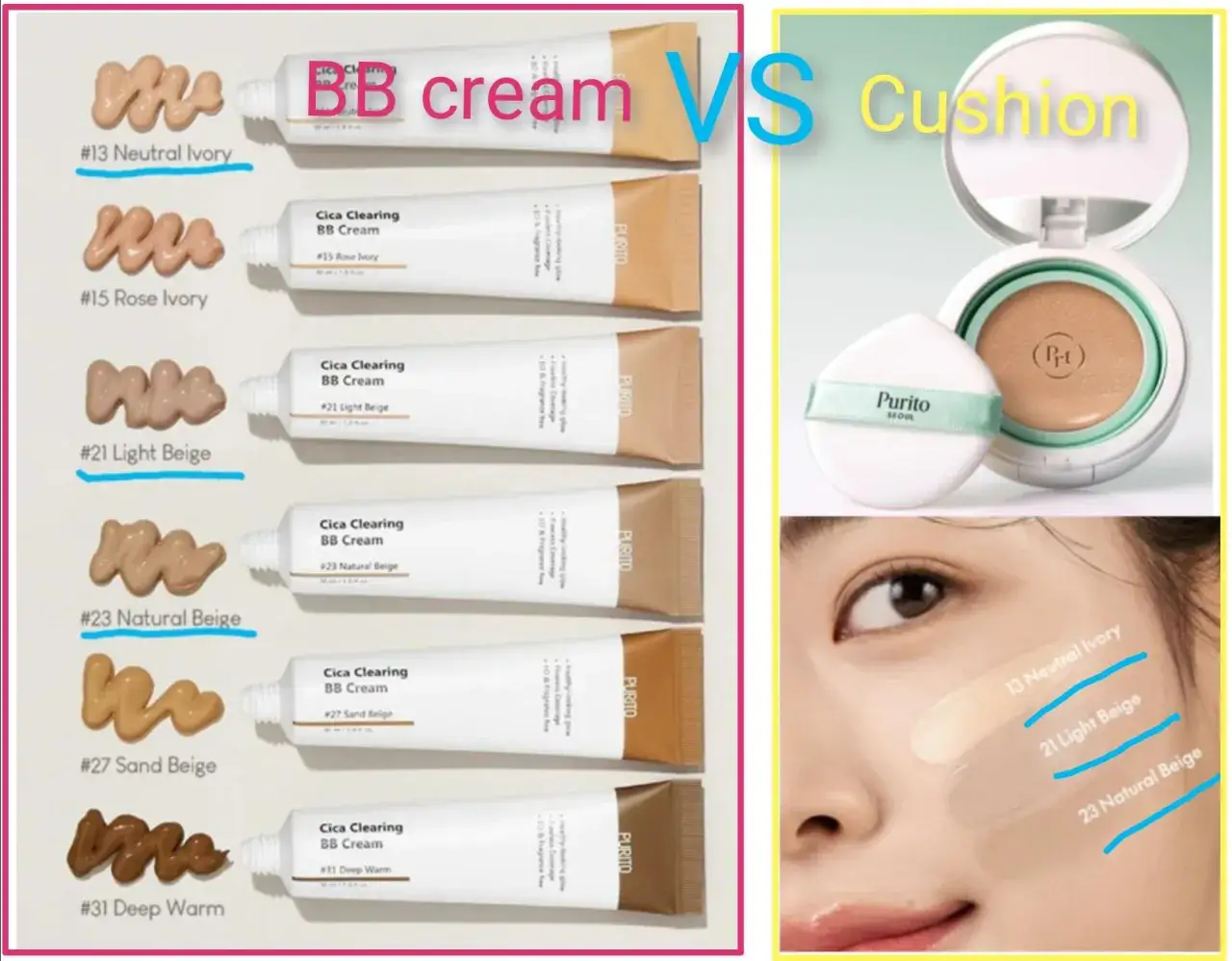 krem bb vs podkład porównanie