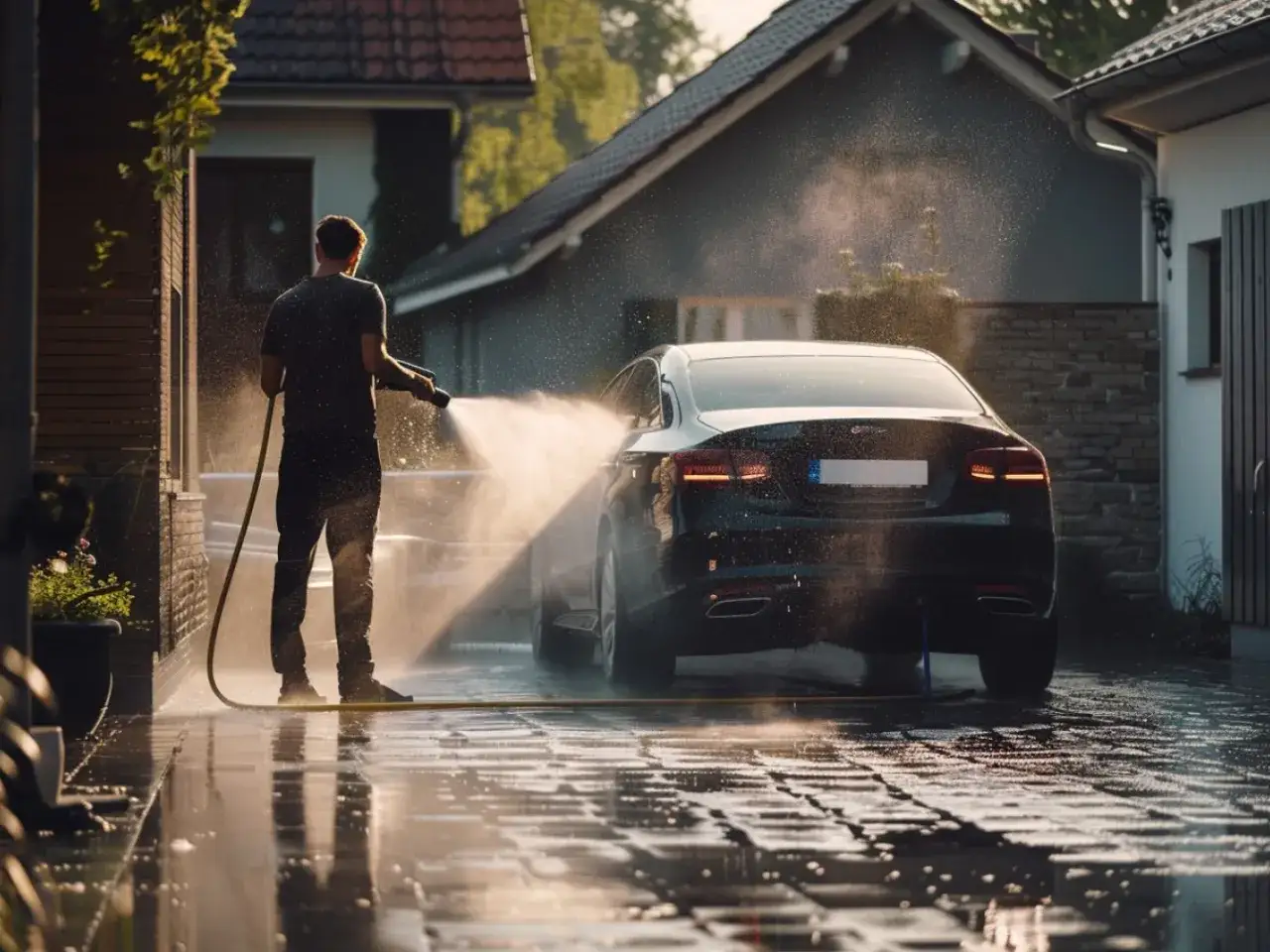 Legalne mycie samochodu na posesji warunki