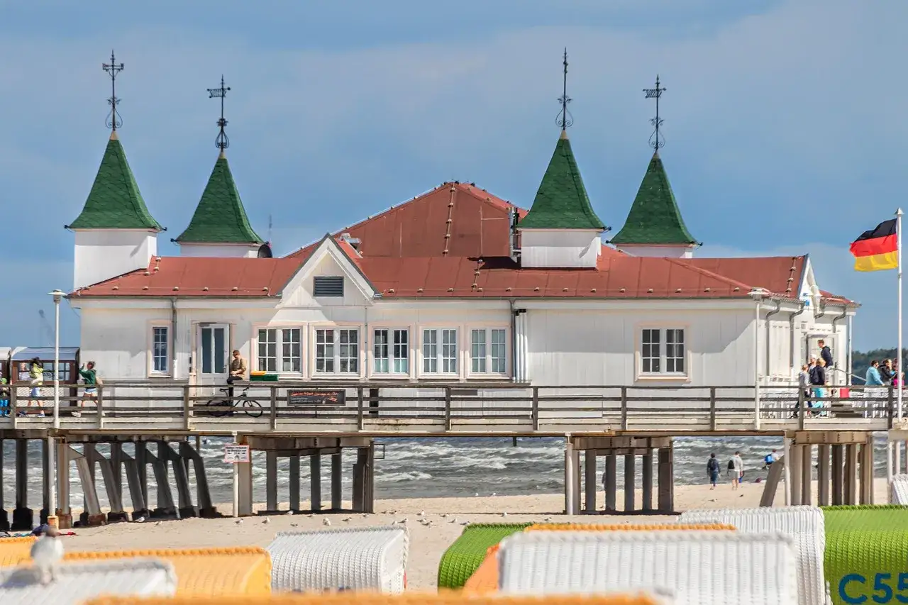Ahlbeck molo architektura