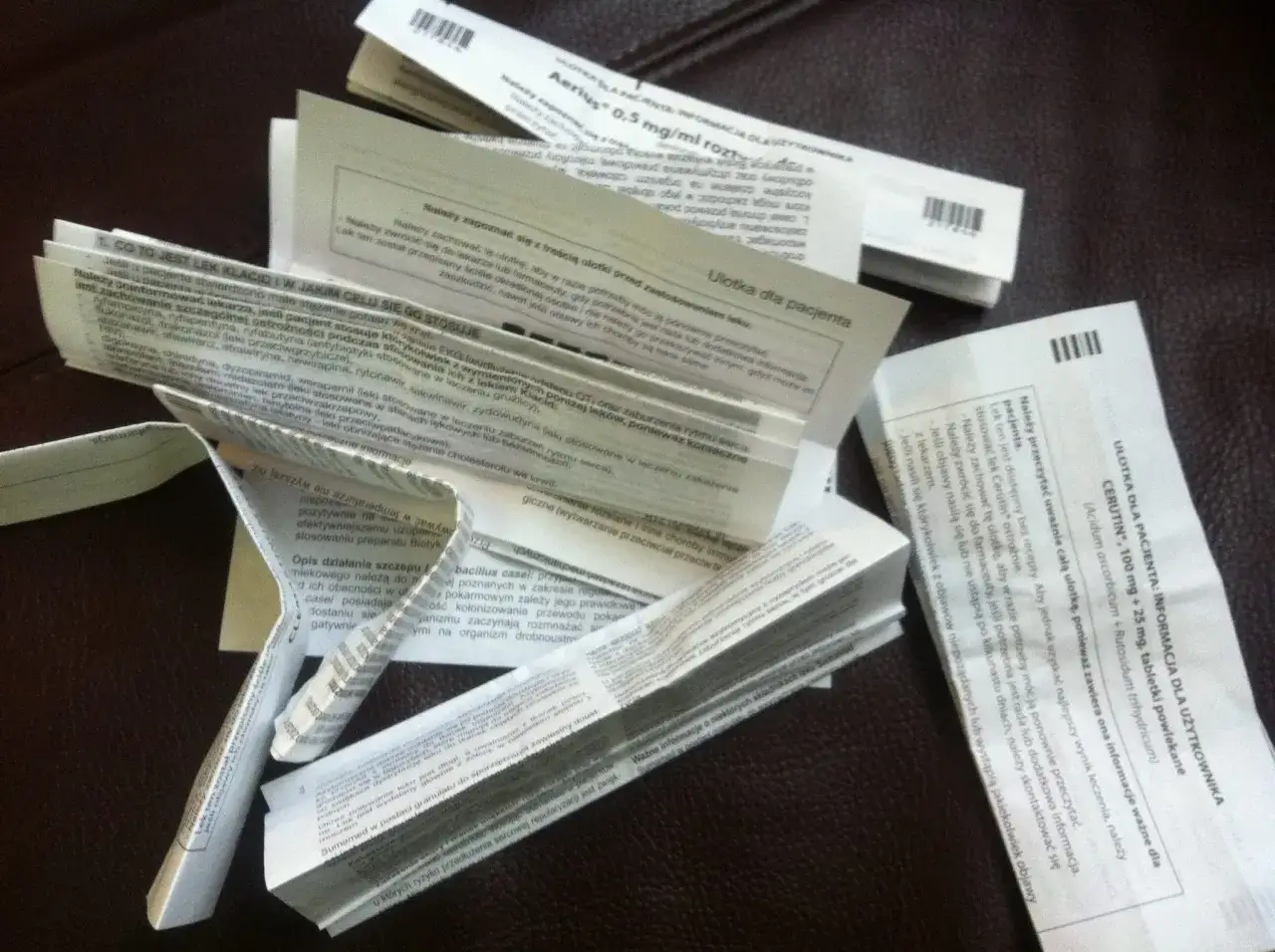 ulotka leku a etykieta suplementu