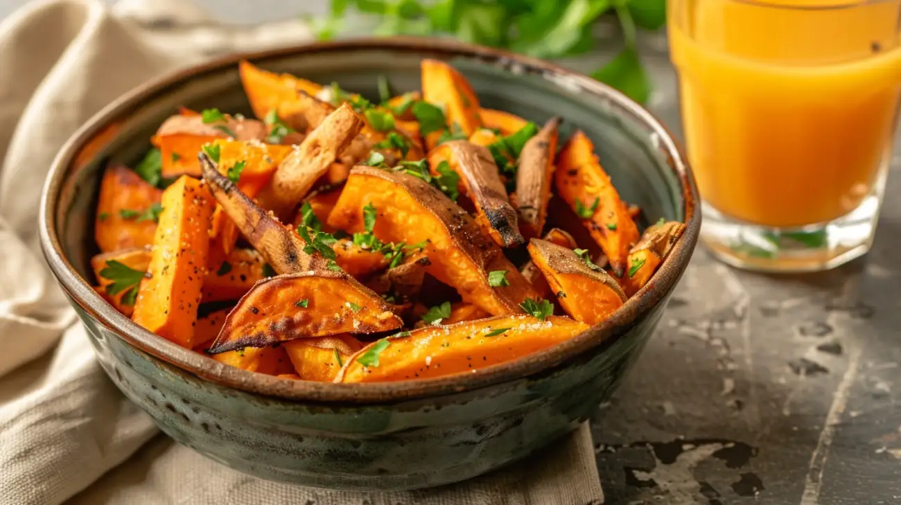 Zdjęcie Frytki z batatów dla dzieci - zdrowy smak, który pokochają