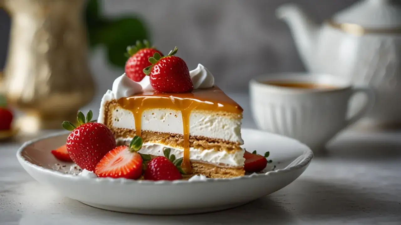 Zdjęcie Beza z kajmakiem: Delikatny deser, który zachwyci Twoich gości