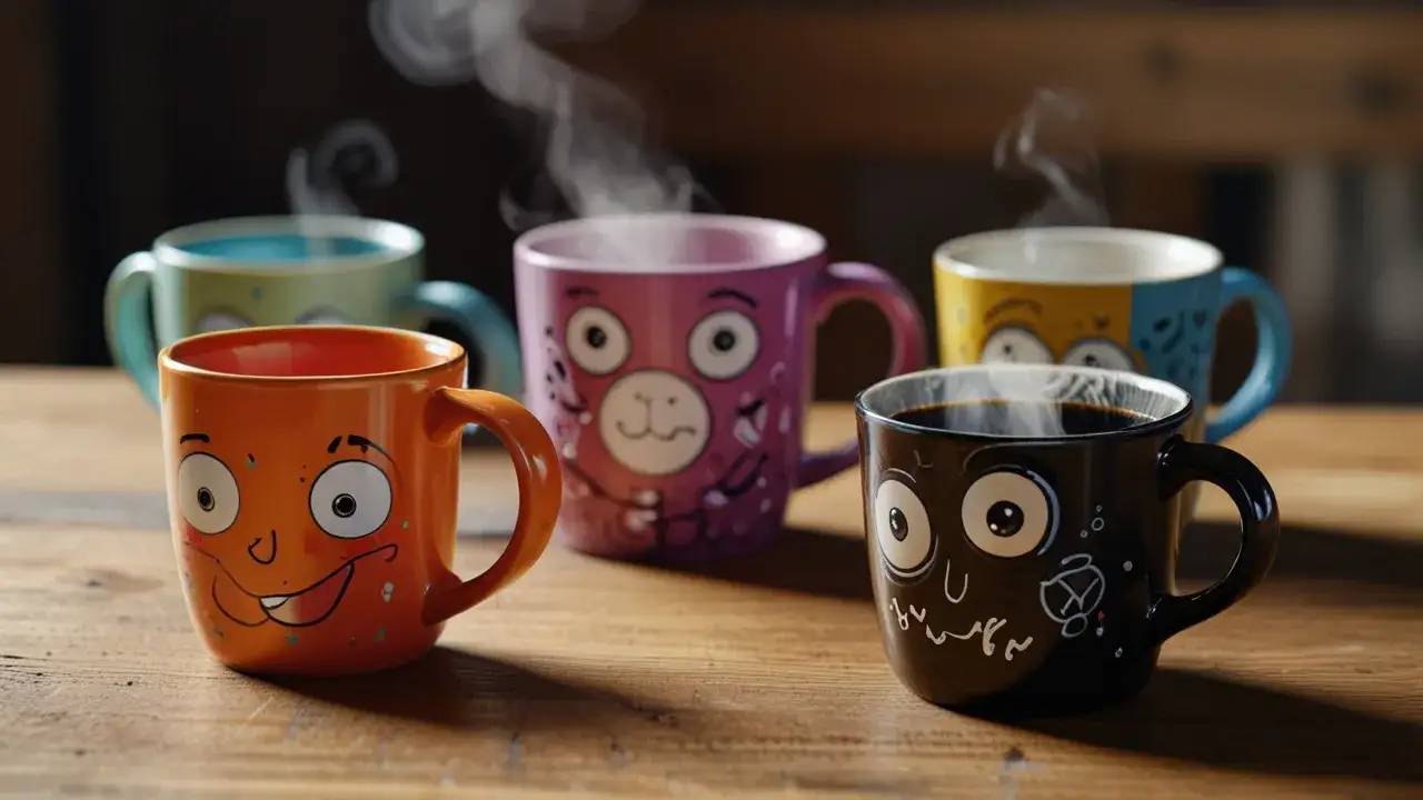 Zdjęcie Zabawne kubki prezentowe – jak rozbawić i trafić w dziesiątkę?