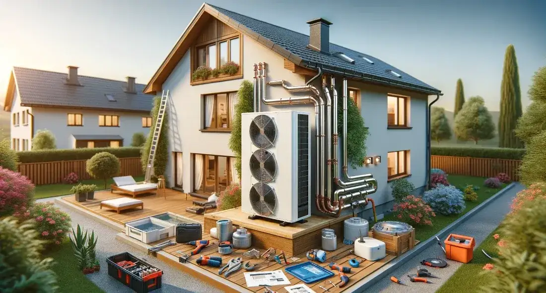 Zdjęcie Ile trwa montaż pompy ciepła? Sprawdź, co wpływa na czas instalacji