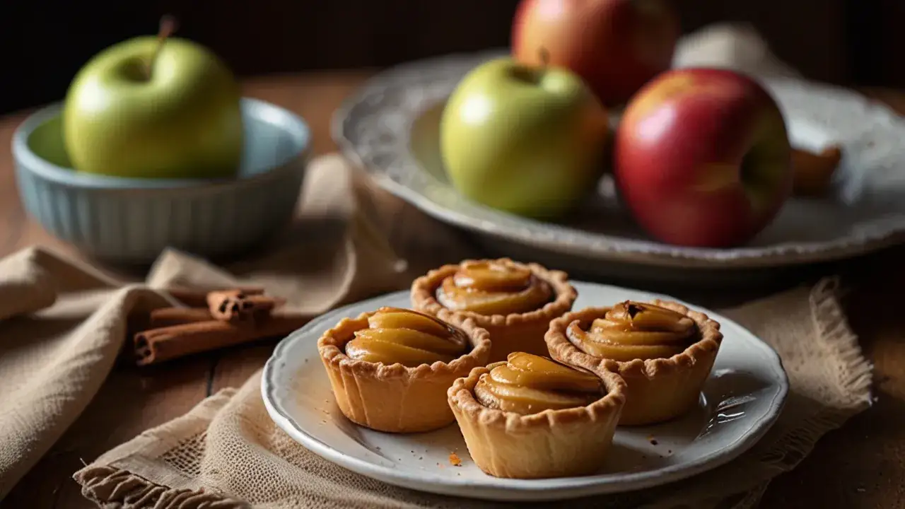 Zdjęcie Jakie są najlepsze kruche babeczki z jabłkami? Sprawdź przepis