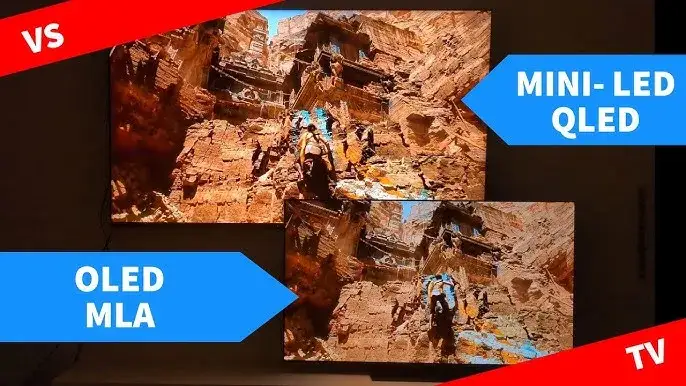 Porównanie technologii matryc telewizorów OLED QLED Mini LED