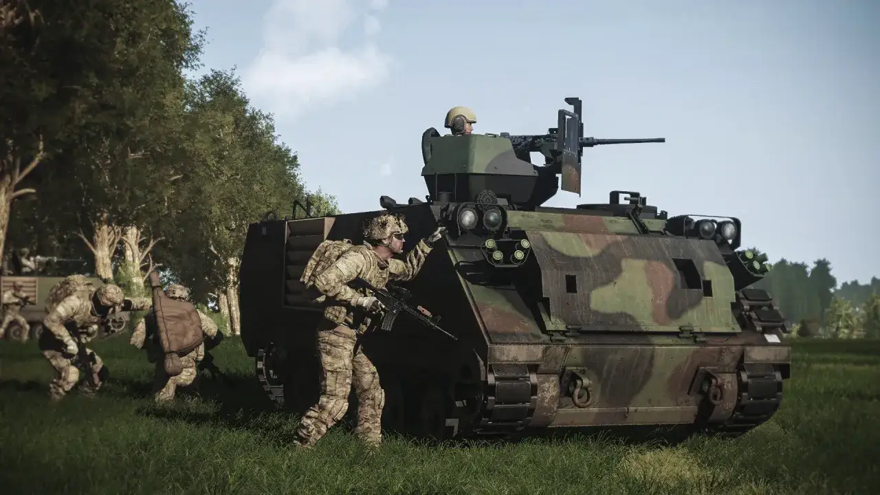 RHS Arma 3 pojazdy i jednostki