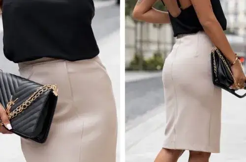 buty torebka biżuteria do beżowej spódnicy