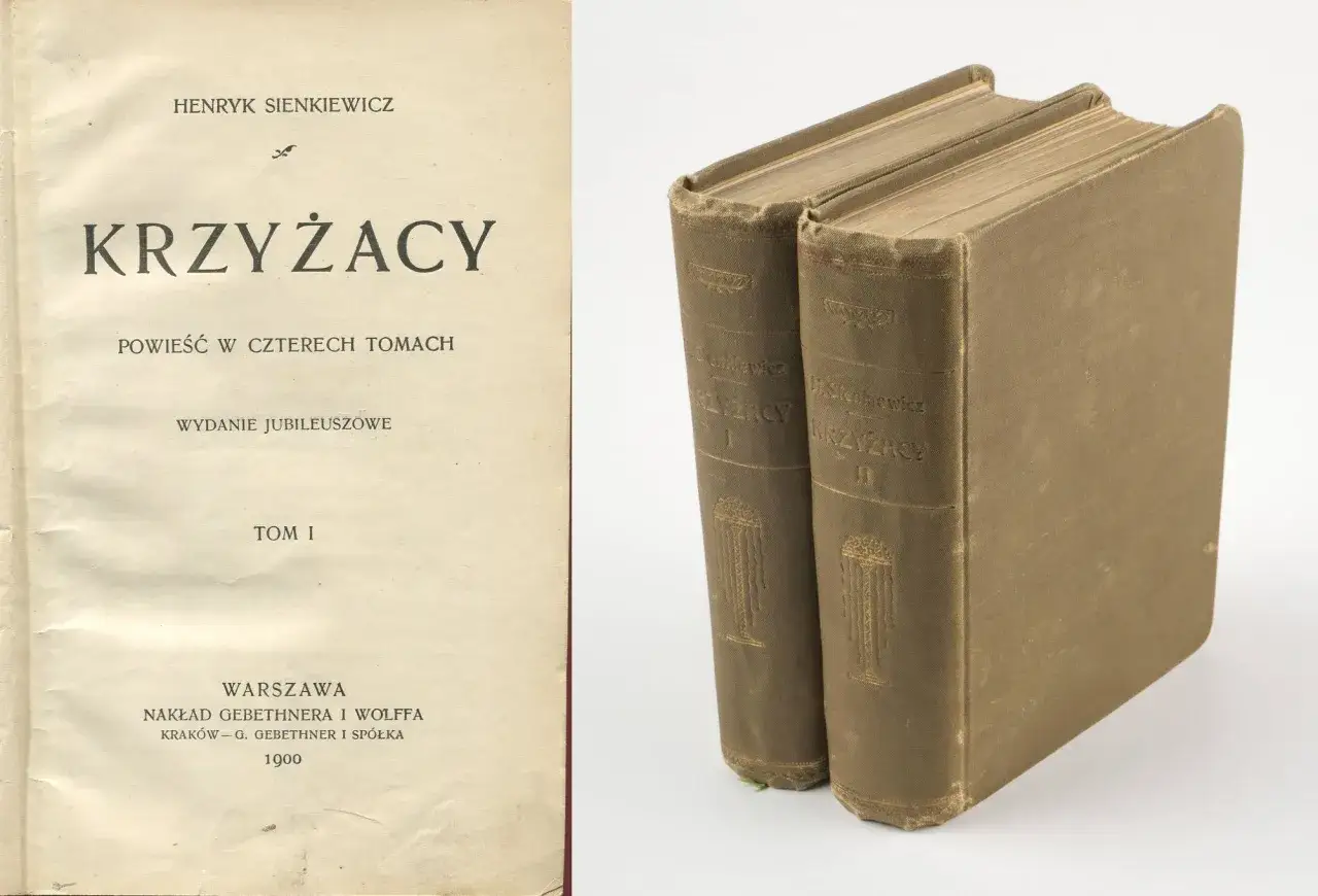 Sienkiewicz Krzyżacy książka okładka