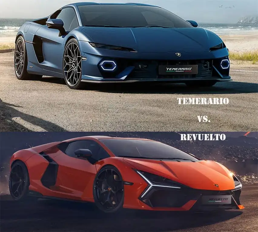 Lamborghini Revuelto Urus Temerario comparison