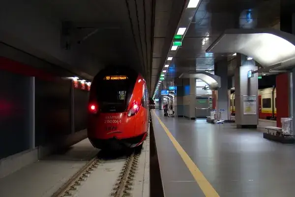 Pociąg SKM Lotnisko Chopina