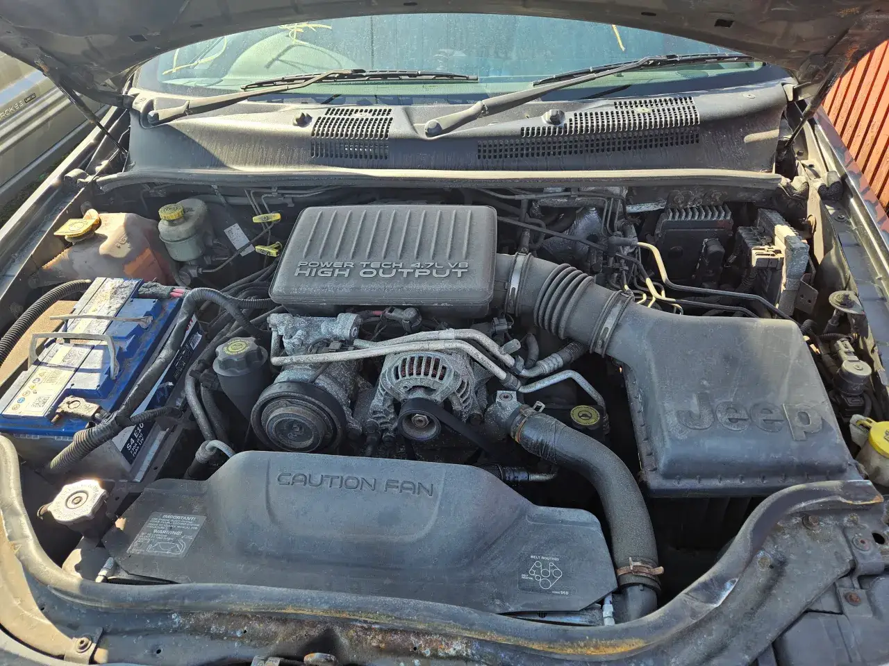 Jeep Grand Cherokee WJ 4.7 V8 silnik